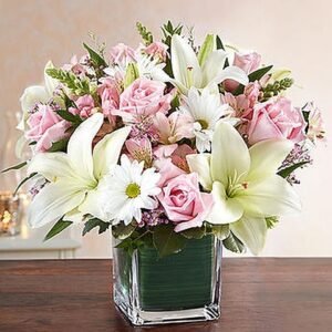 Healing Tears Pink & White