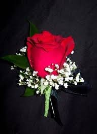 Red Rose Boutonniere