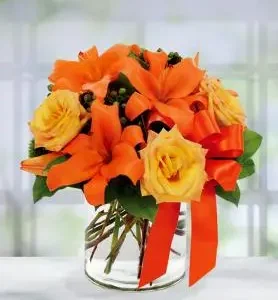 Orange Sunset Bouquet