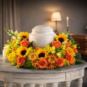 Golden-Sunflower-Cremation